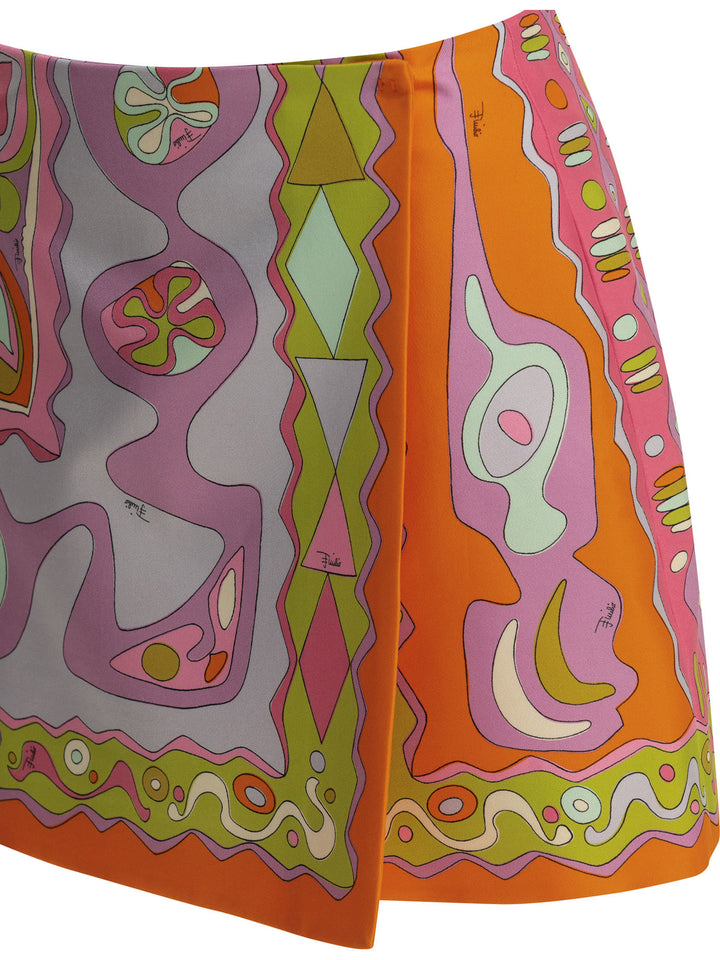 Pucci Angoli Skirts - Multicolor | 55b1d921a946f9609e0e2fb30fe0ae38b836de84