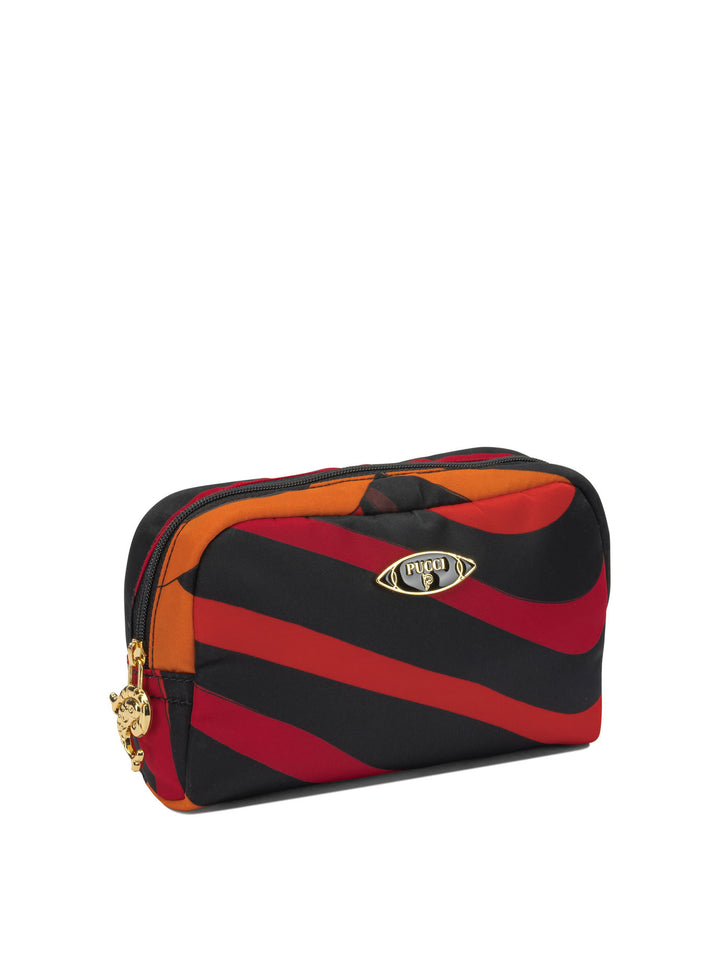 Pucci Marmo Pouch - Orange | ad45c76fcf58e3f9d25b0625a4876fbde2f6764f