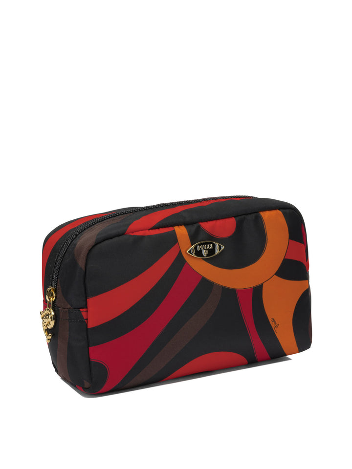 Pucci Marmo Pouch - Orange | 19da8bd05481379f9df49e54d7d091e2b45595d9