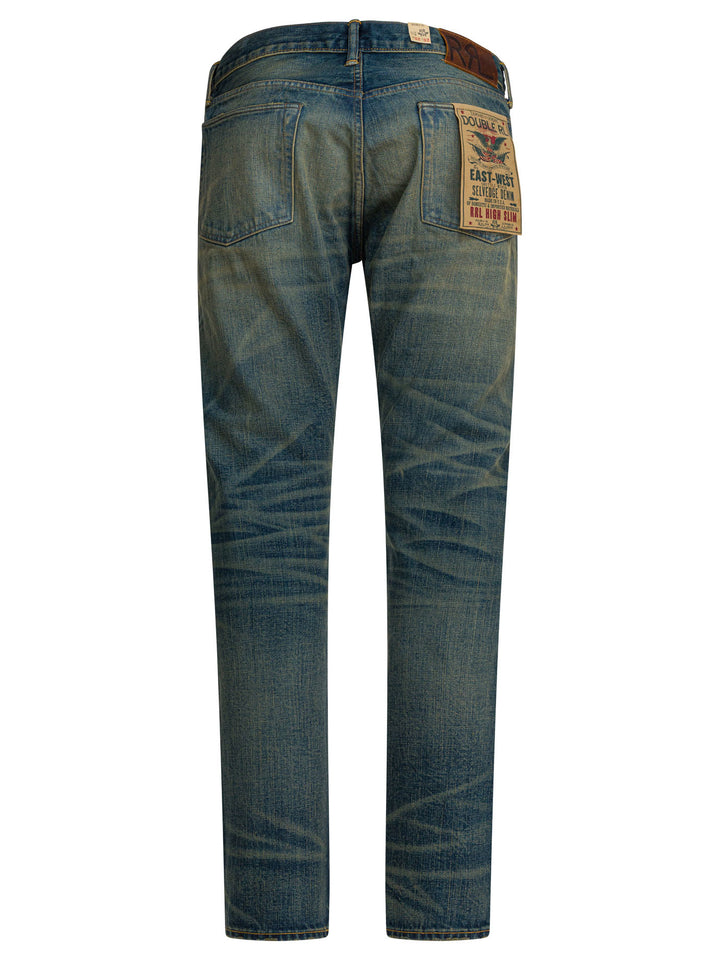 Rrl By Ralph Lauren Straight-Leg Jeans - Blue | 6a615283288396716833a7d8768ab28ff04a32e0