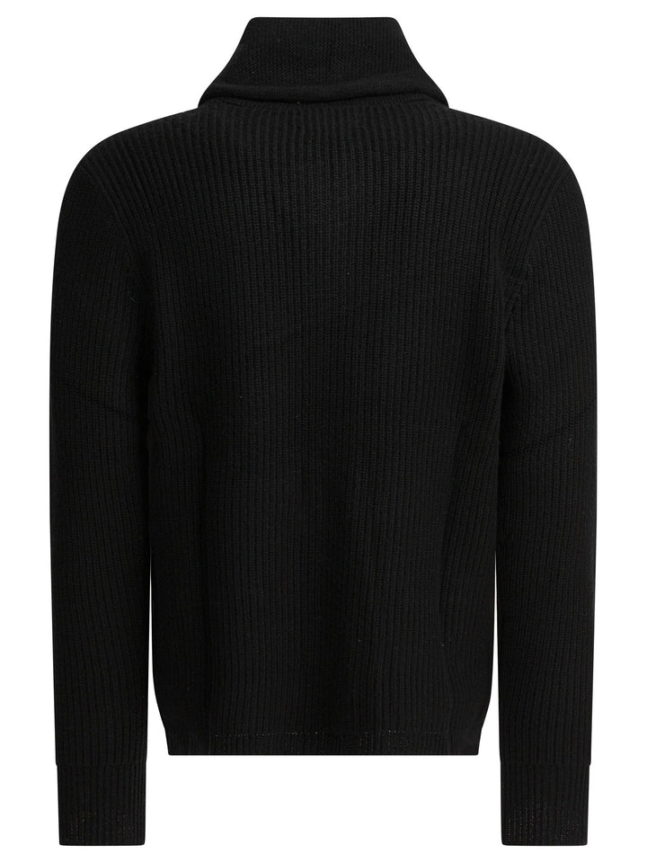 Rrl By Ralph Lauren Cashmere Cardigan Knitwear - Black | 4257d991435c703a39d8dc8598e6ef6726a82697