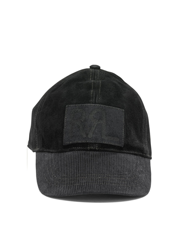 Rrl By Ralph Lauren Suede Baseball Cap Hats - Black | 596b0681d6424cef5766c2fee072013eff492885