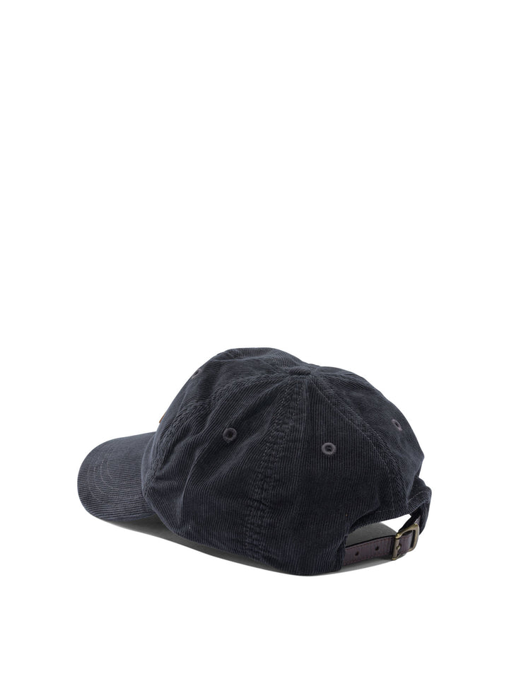 Rrl By Ralph Lauren Cappello Trucker In Velluto A Costine Hats - Black | 1d2b578161c8162efedd537252295c5f2fd140d7