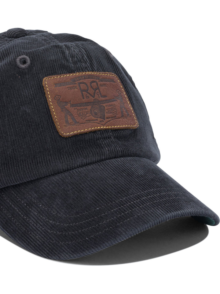 Rrl By Ralph Lauren Cappello Trucker In Velluto A Costine Hats - Black | 2583ad9db7f12141facacce0c1375aba92067a72