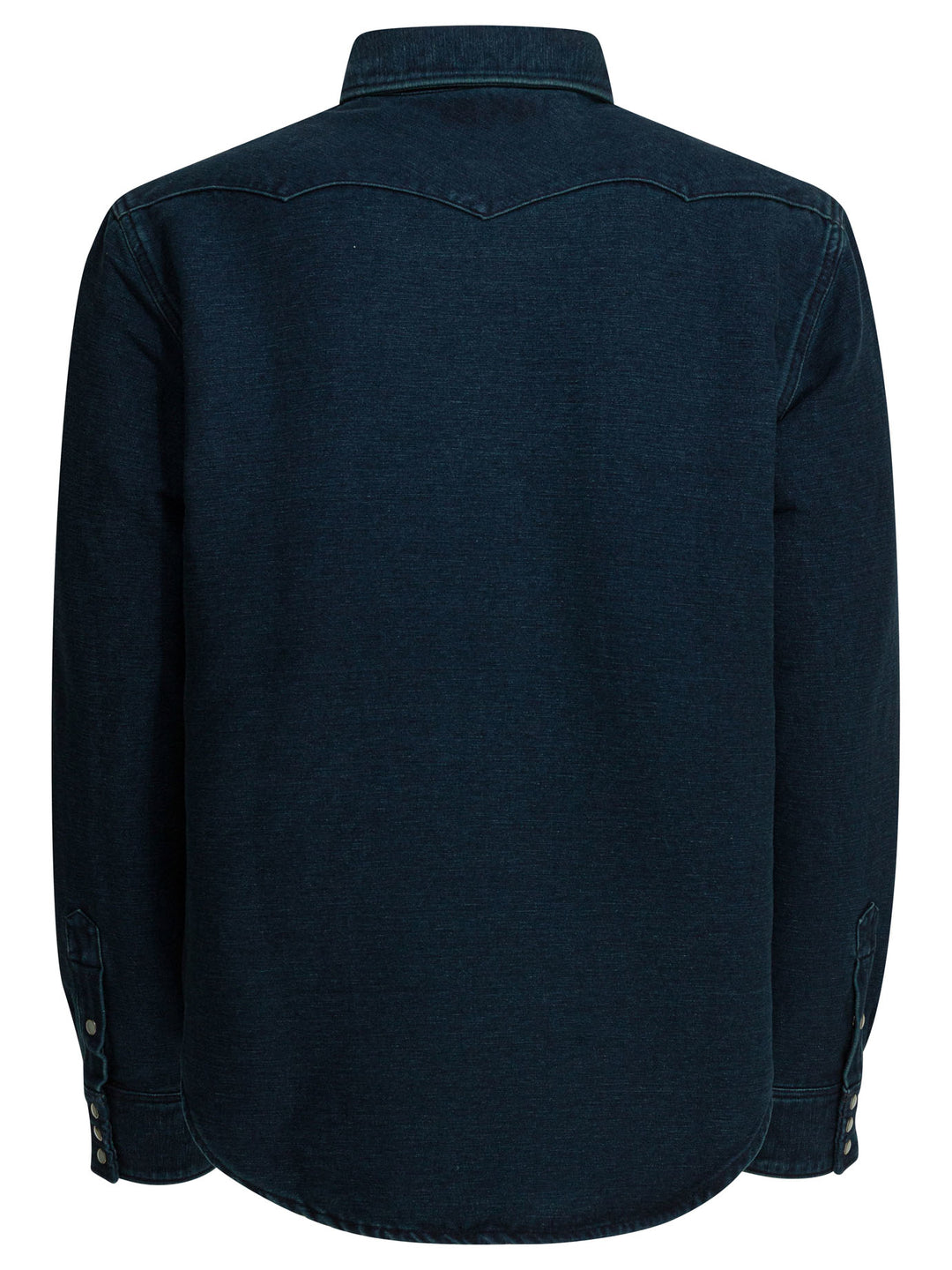 Rrl By Ralph Lauren Indigo Suede Western Shirt Shirts - Blue | 5cf113027f4ba19de9e1ea94ba59b06e4d3b56b9