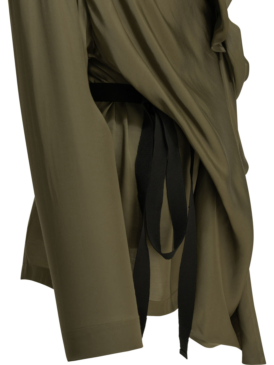 Sa Su Phi Viscose Draped Shirt Shirts - Green | d0171de8185a79ce60e9d23fd8a6dec47a70d8d7