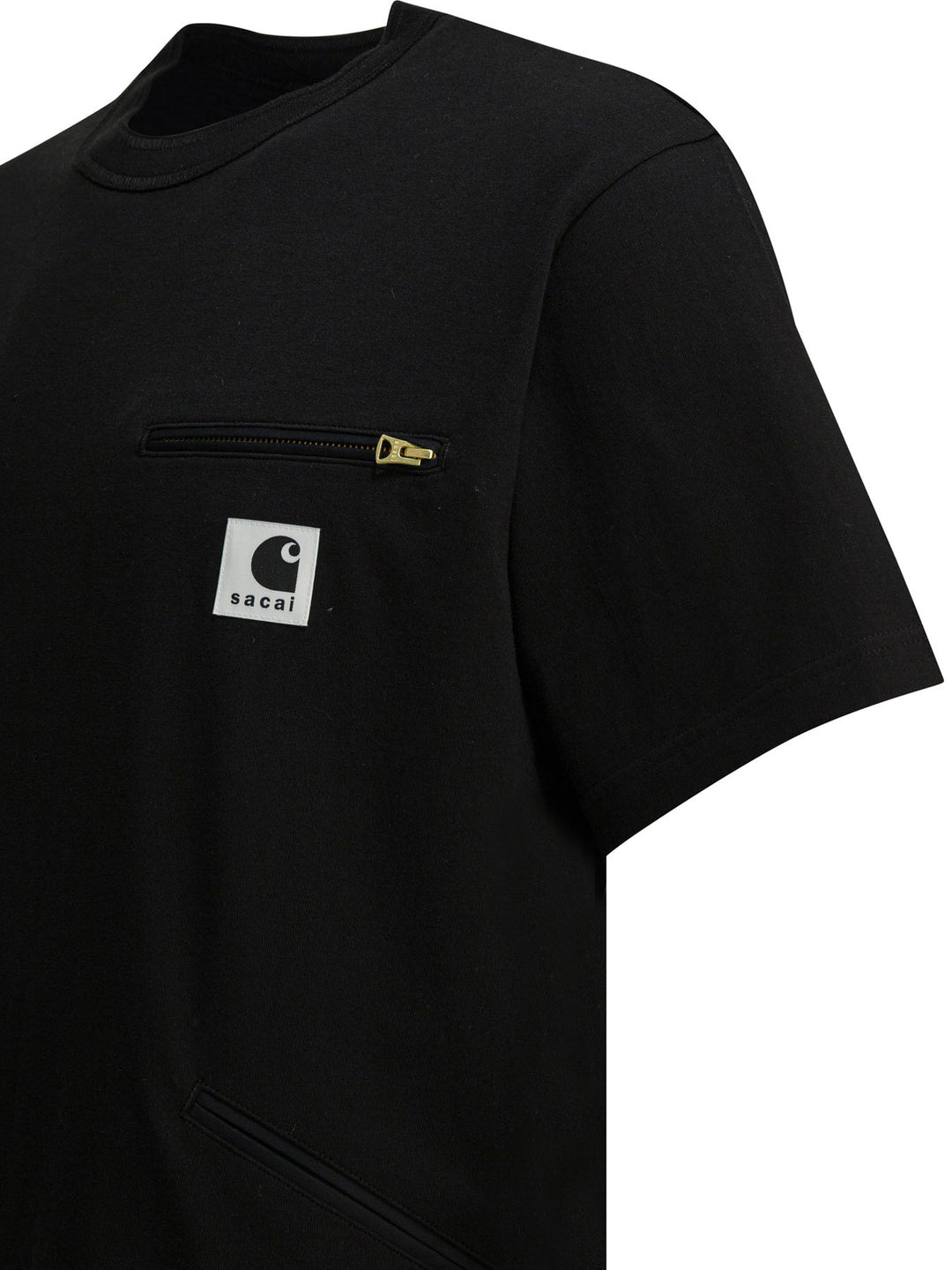 Sacai Carhartt Wip T-shirts - Black | 24059d5b6d6924adbe6d731c1bd95c4db04b1343