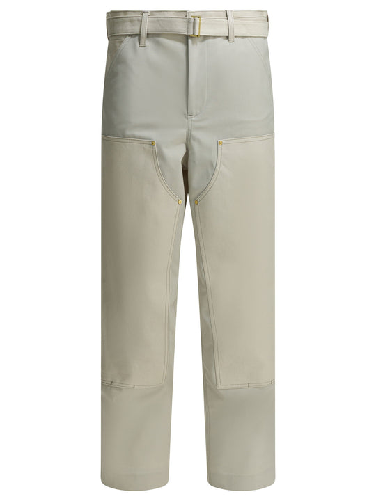 Carhartt Wip Duck Trousers White