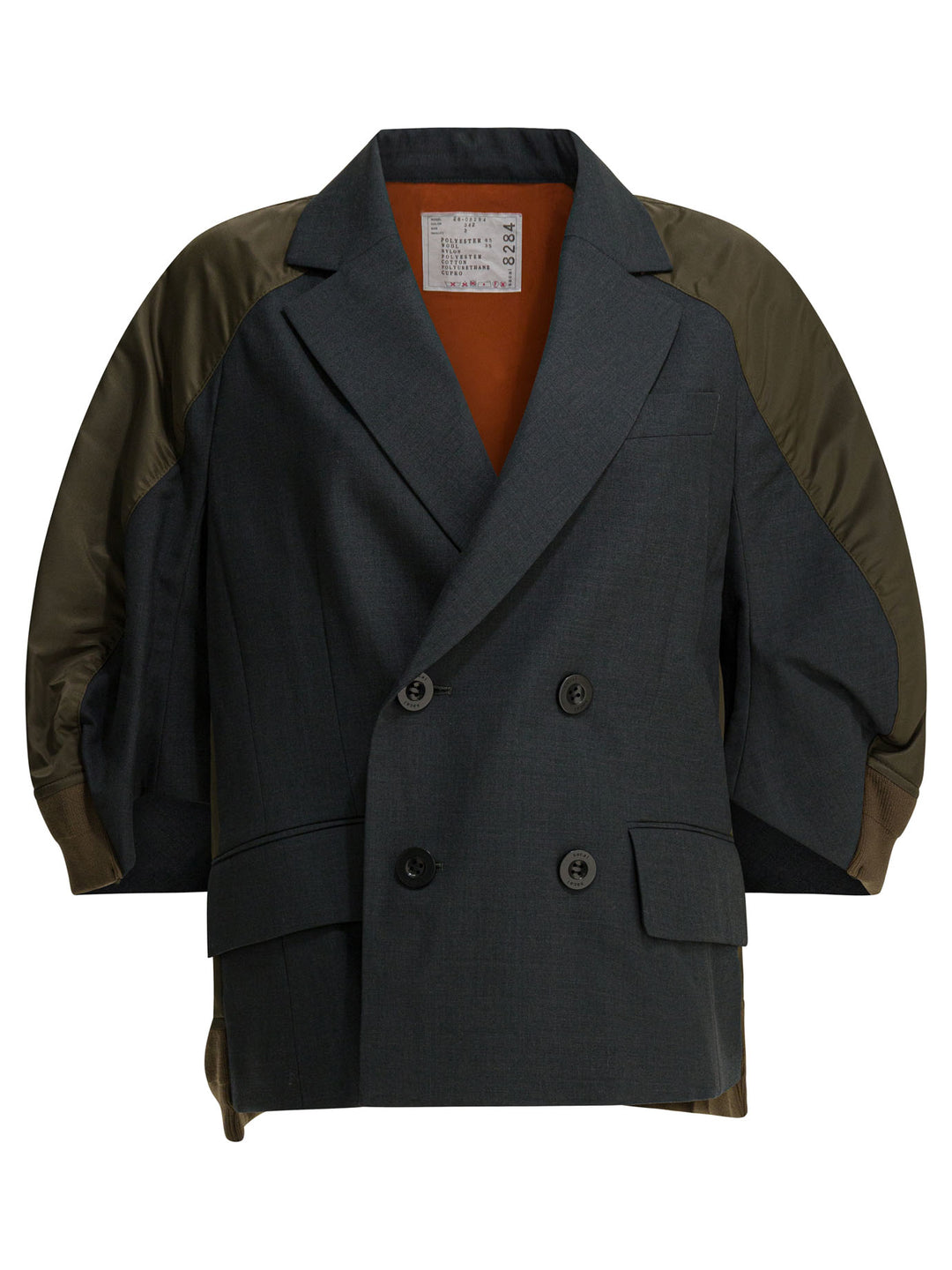 Sacai Jackets & Coats Jackets and Coats - Grey | 93a44e3e3f0e90b8a8c46e04c7fec2ad393d59f8