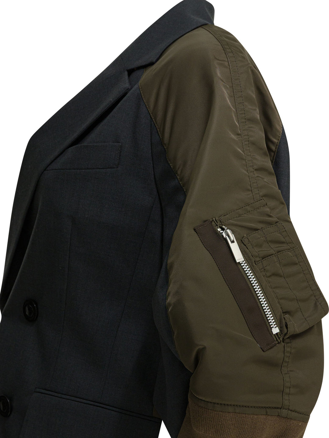 Sacai Jackets & Coats Jackets and Coats - Grey | 70154dd101385a251ebc8b1f32595bbc47c45e33