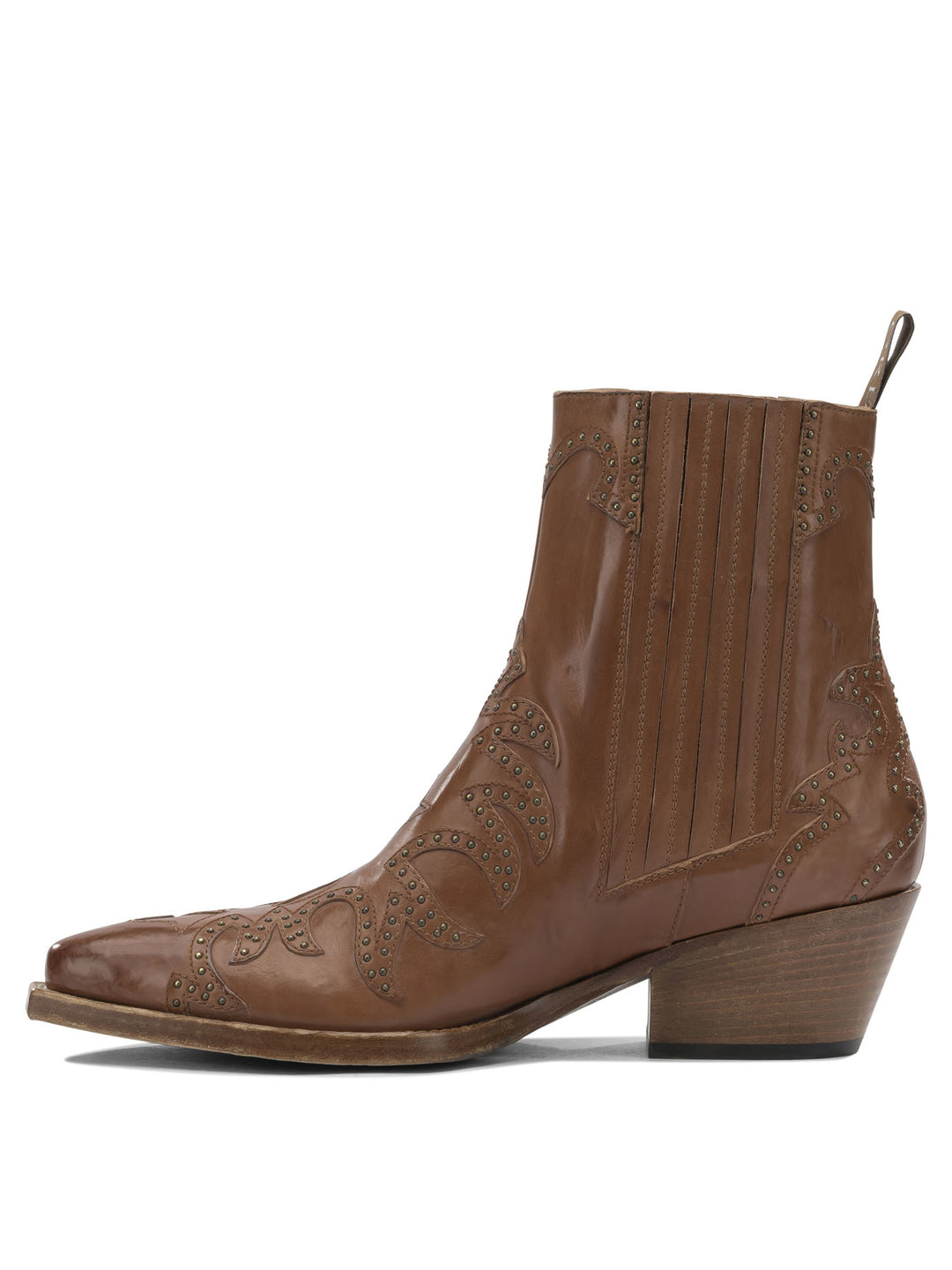 Sartore Leather Cowboy Boots Boots and Ankle Boots - Brown | 2aa15e44f40817a94995f3054882c31e0a8002c0