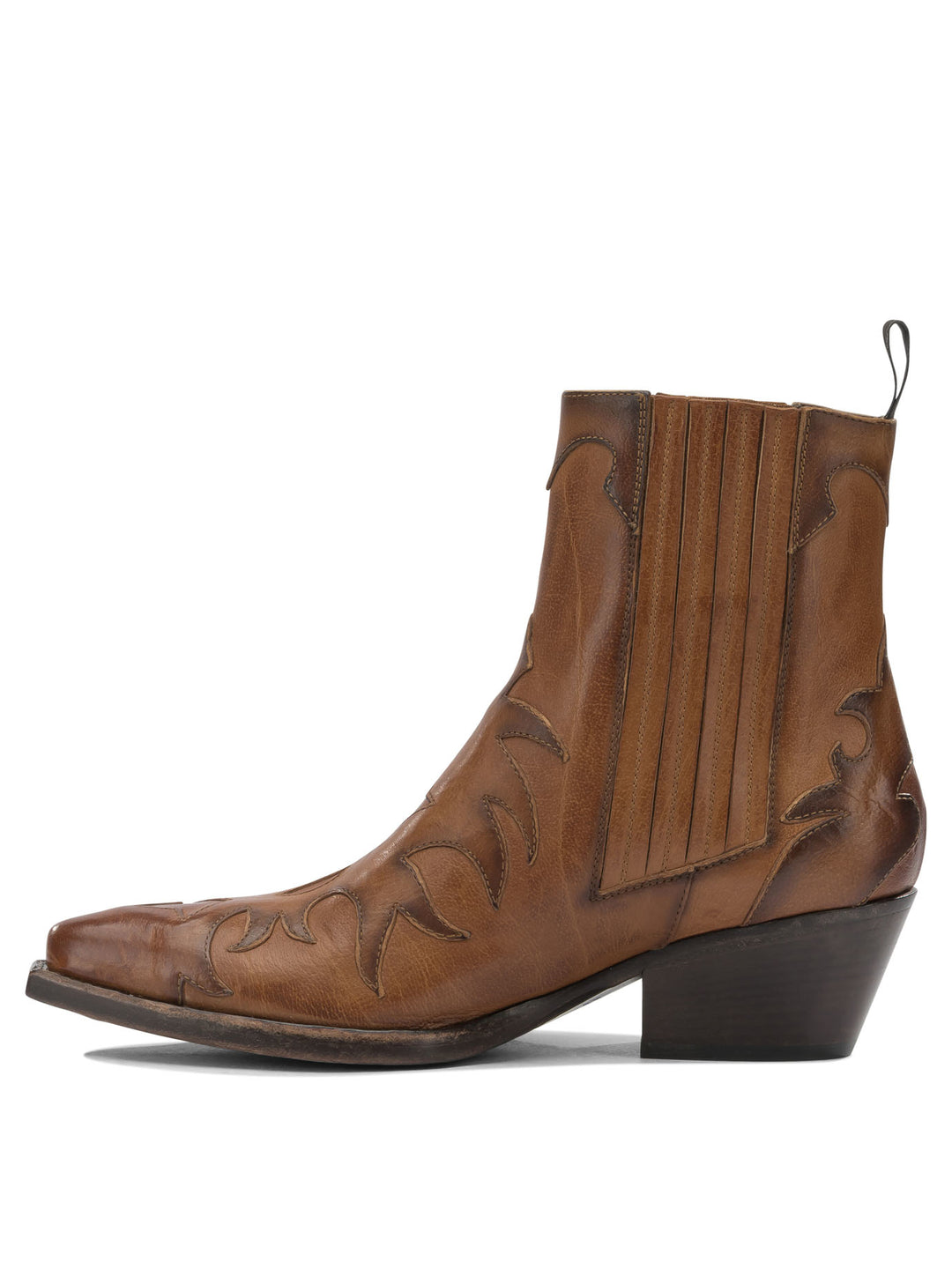 Sartore Leather Cowboy Boots Boots and Ankle Boots - Brown | b09986519e34909409ad89839ed81e484a6656f2