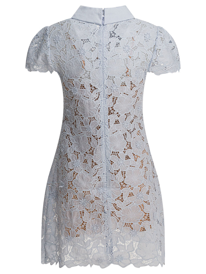 Self-Portrait Guipure Lace Dress Dresses - Blue | b0b4e72dd06a57acb2020c8110a6754f397adba0
