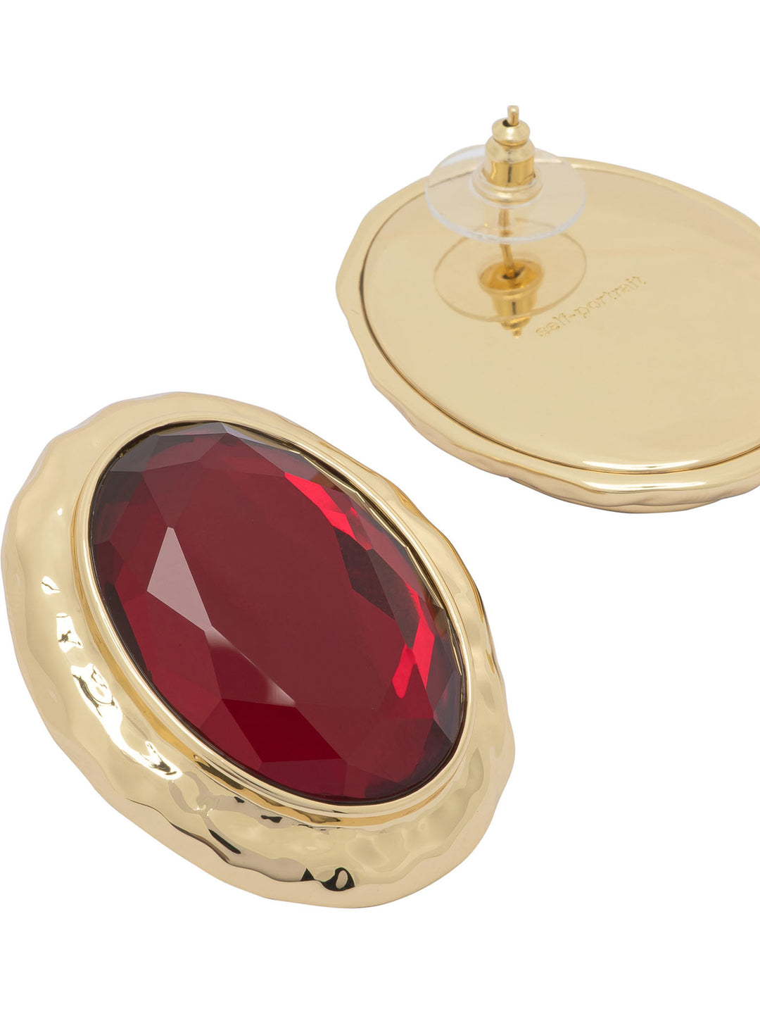 Self-Portrait Hammered Jewels - Red | e9ae07c1f53e5ef47e719921a0372b8ca7c9922e