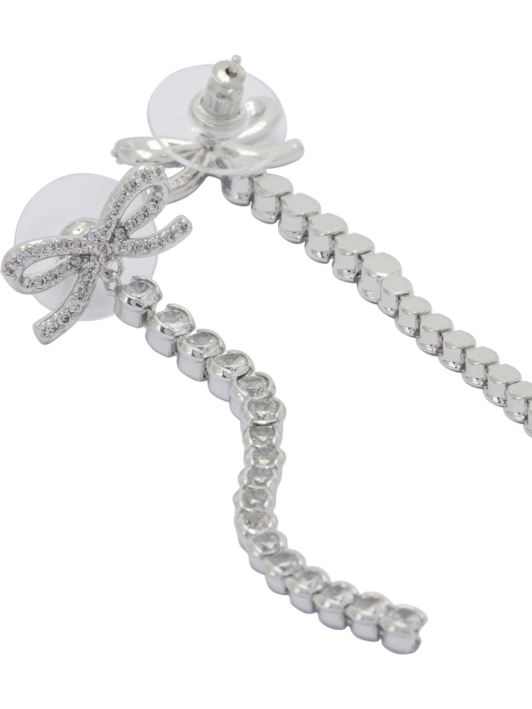 Self-Portrait Bow Earrings Jewels - Silver | b4630155aac42eb84265a6495e1d9e0047fe550e