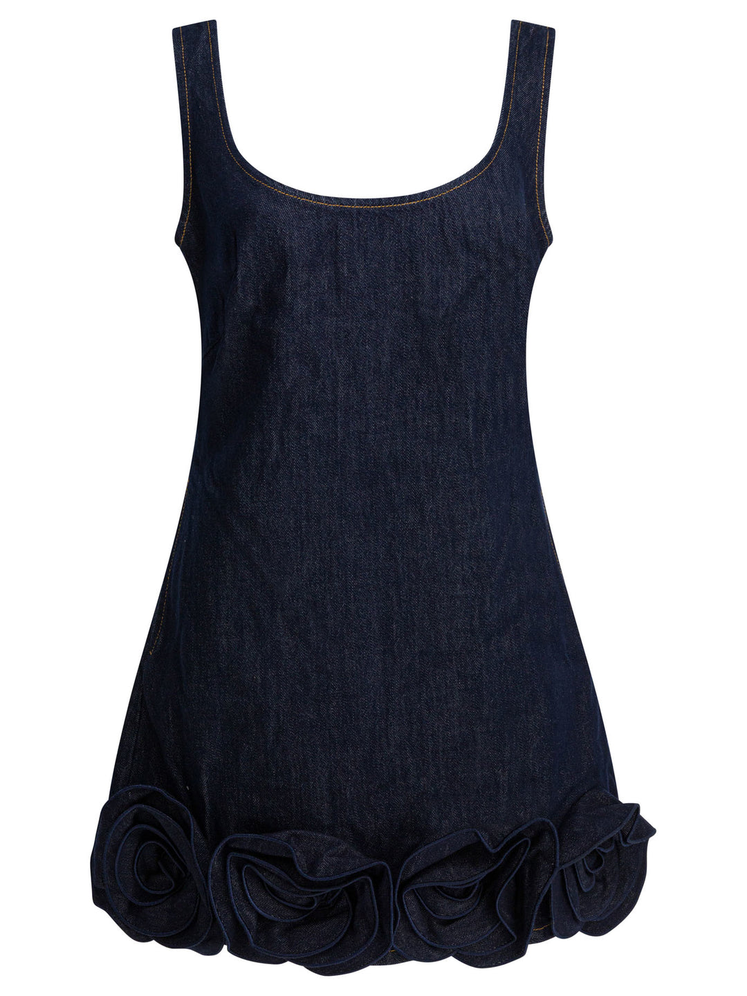 Self-Portrait Sheath Dress With 3d Flowers Dresses - Blue | 02a8d216cdaad7e2c460bd3499cf8324eb5b46dc