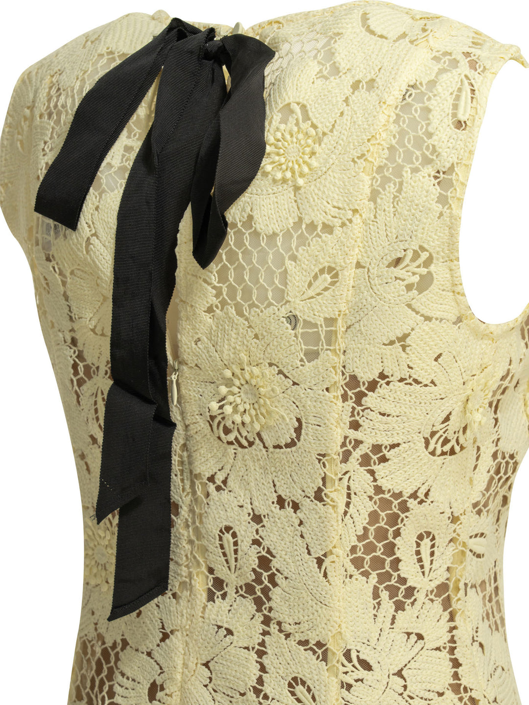 Self-Portrait Flared Midi Dress Dresses - Yellow | 1d91a0e3beeca0f7ad1e979a5b489fce20036d57