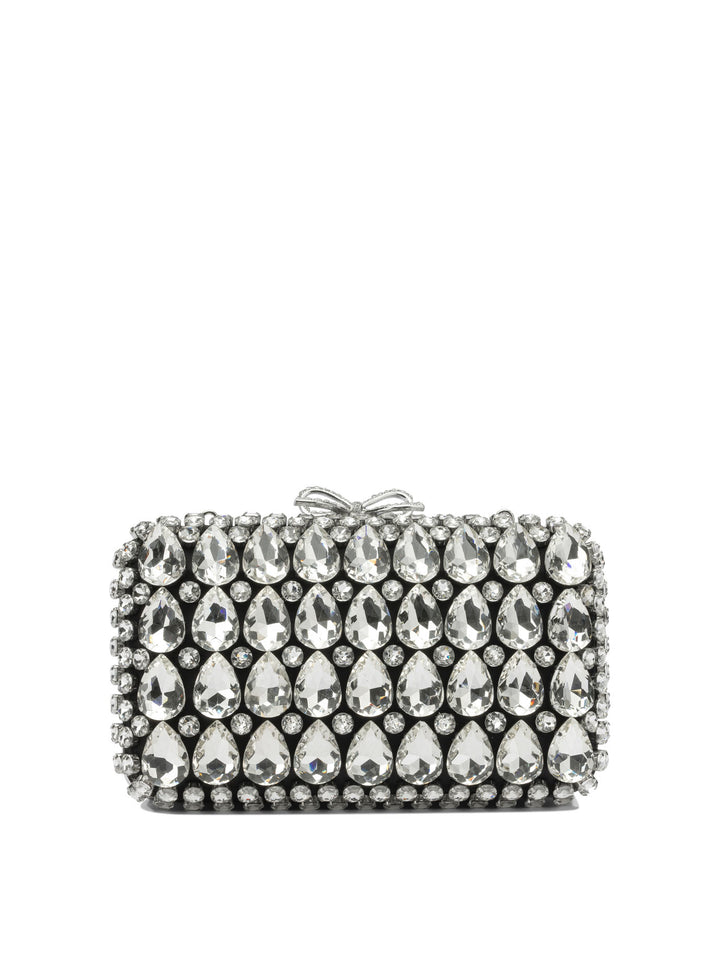 Self-Portrait Clutch With Crystals Clutches - Black | c5e3c7386de3174c64764129254588e662da59dd