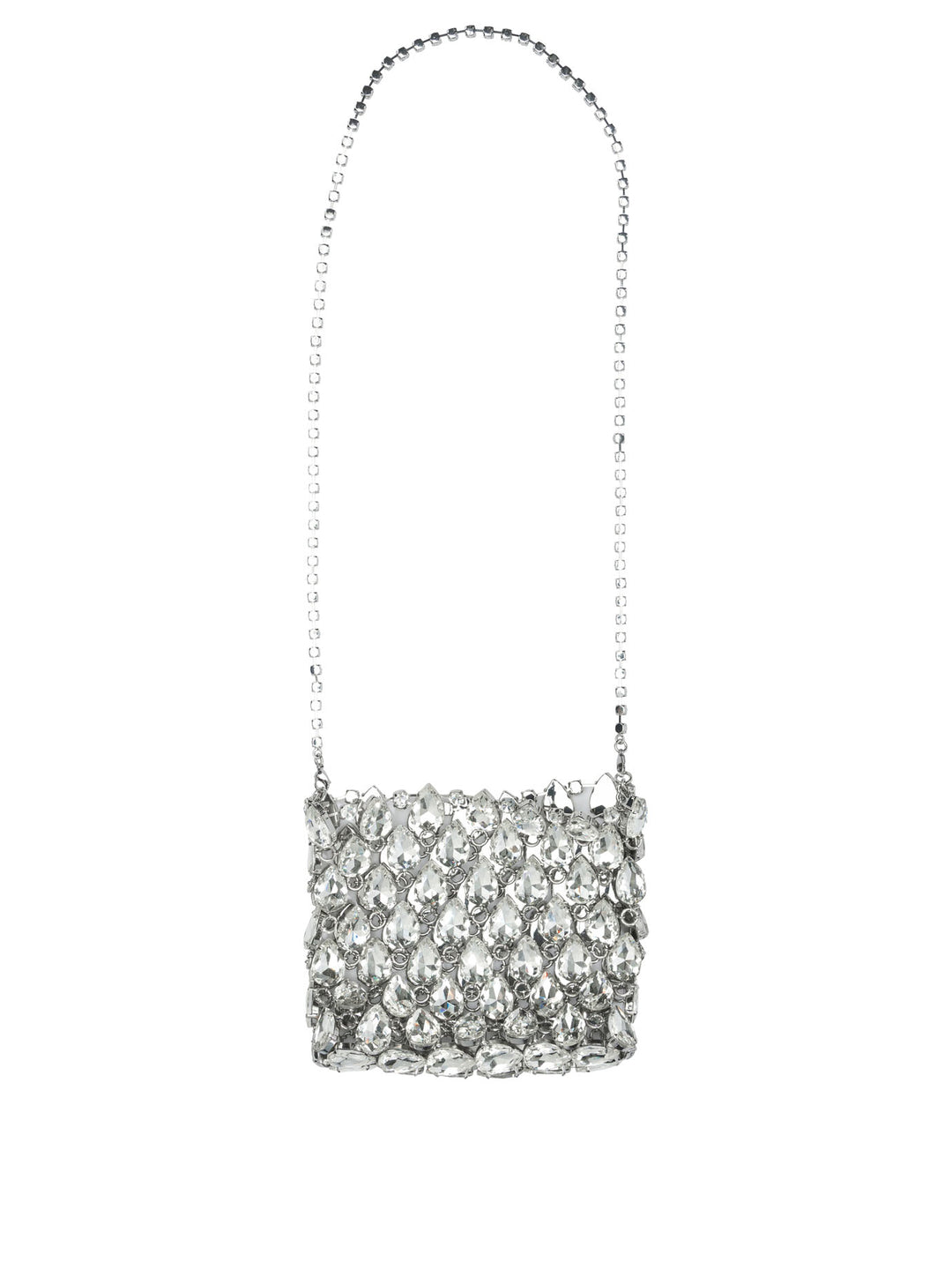 Self-Portrait Small Crossbody Bag Crossbody Bags - Silver | 0bd8c94d2f65ab9d7962cb2cbe1d2038ae1aa84b