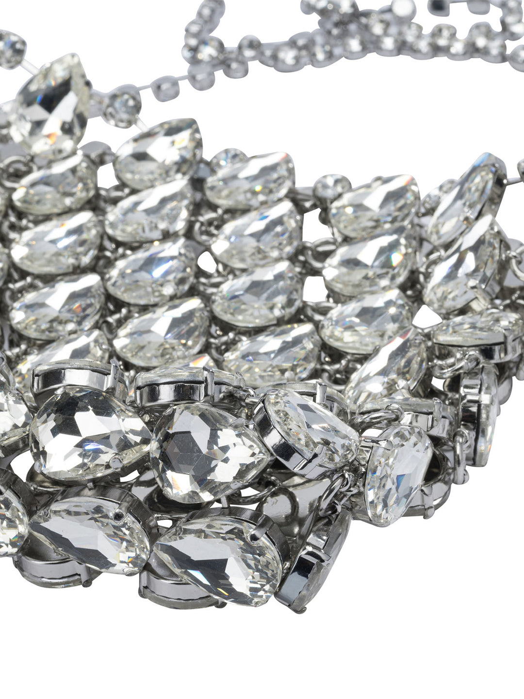 Self-Portrait Small Crossbody Bag Crossbody Bags - Silver | 20ec699843668e9b50e2f8d95a95f04bf265516e