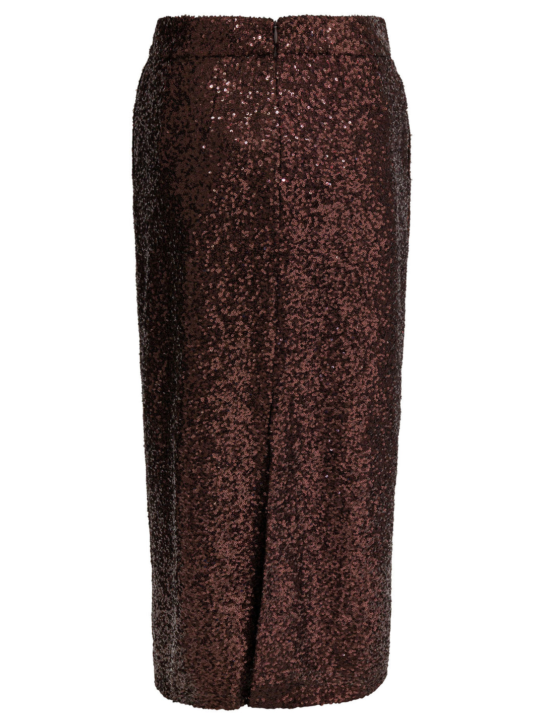 Semper Sequined Midi Skirt Skirts - Brown | 24d1f99bdd09ecac51025f8f8dac2a770f4789a7