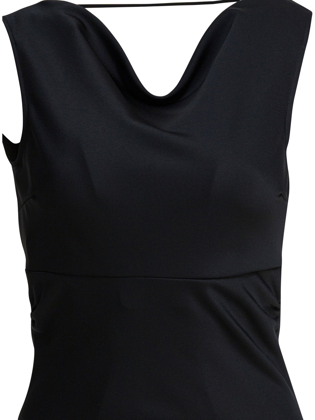 Semper Long And Flared Dress Dresses - Black | 6168acf13df0b280516630d55bf554ee2c128b91