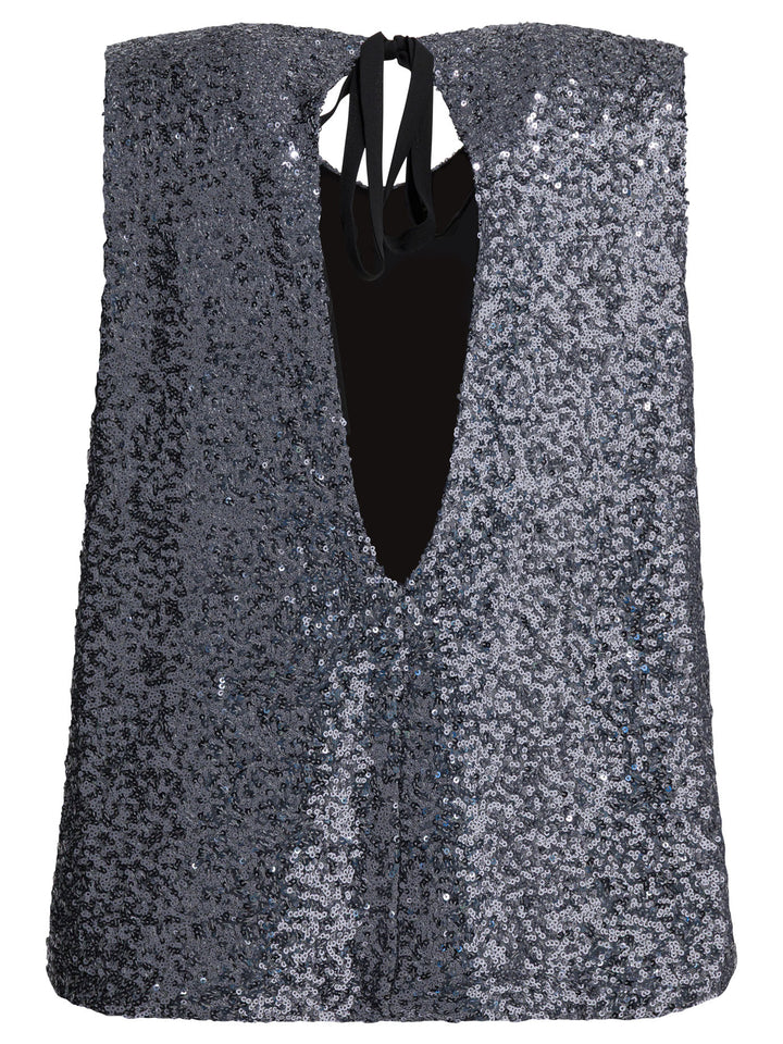 Semper Sequined A-Line Top Tops - Grey | 3b533b3925644d5c482c50541187eb20366cb104