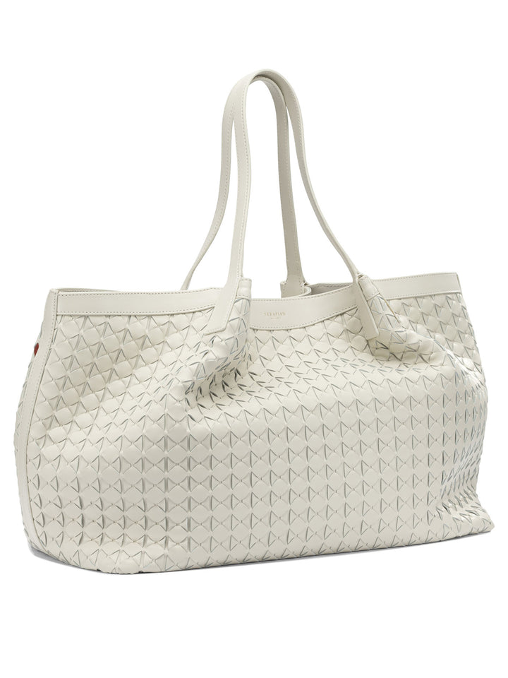 Serapian Secret Shoulder Bags - White | b84bcf84e400d83dc82e830e43af1303536bb1a0