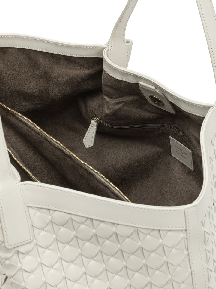 Serapian Secret Shoulder Bags - White | 3918f199d48284d45b9e516e72cfe13c2f0e8b84