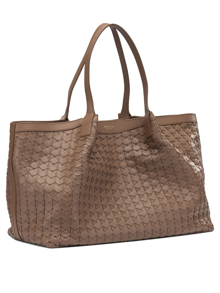 Serapian Secret Shoulder Bags - Brown | 20035657d2c00c62532bb595cb4f796312f8a2a4