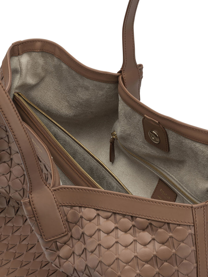 Serapian Secret Shoulder Bags - Brown | f344597f90839fb8159c40b03ce8f1cef8cbaf0c