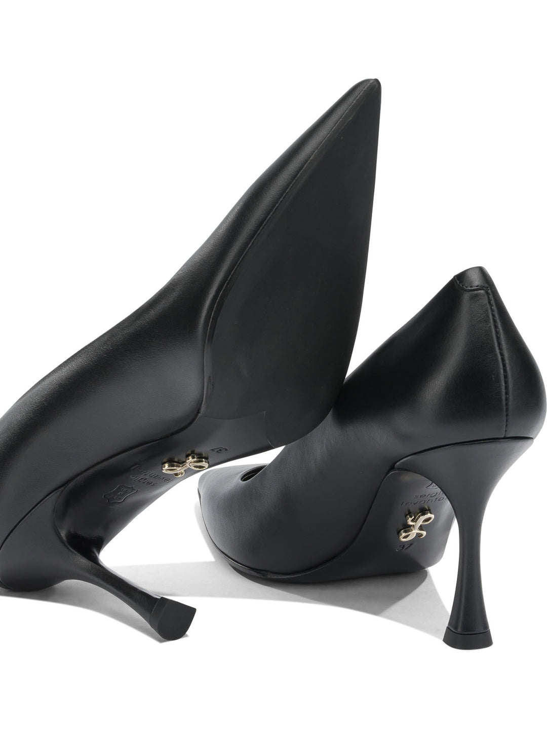Sergio Levantesi Diva 80mm Heeled shoes - Black | 04d1dd48a7f34ba6f85310777b30dadc4985f6b5