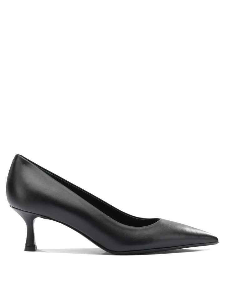 Sergio Levantesi 60mm Leather Pumps Heeled shoes - Black | e85244f837c992b90abe11ebfc34c358ff38f7f2