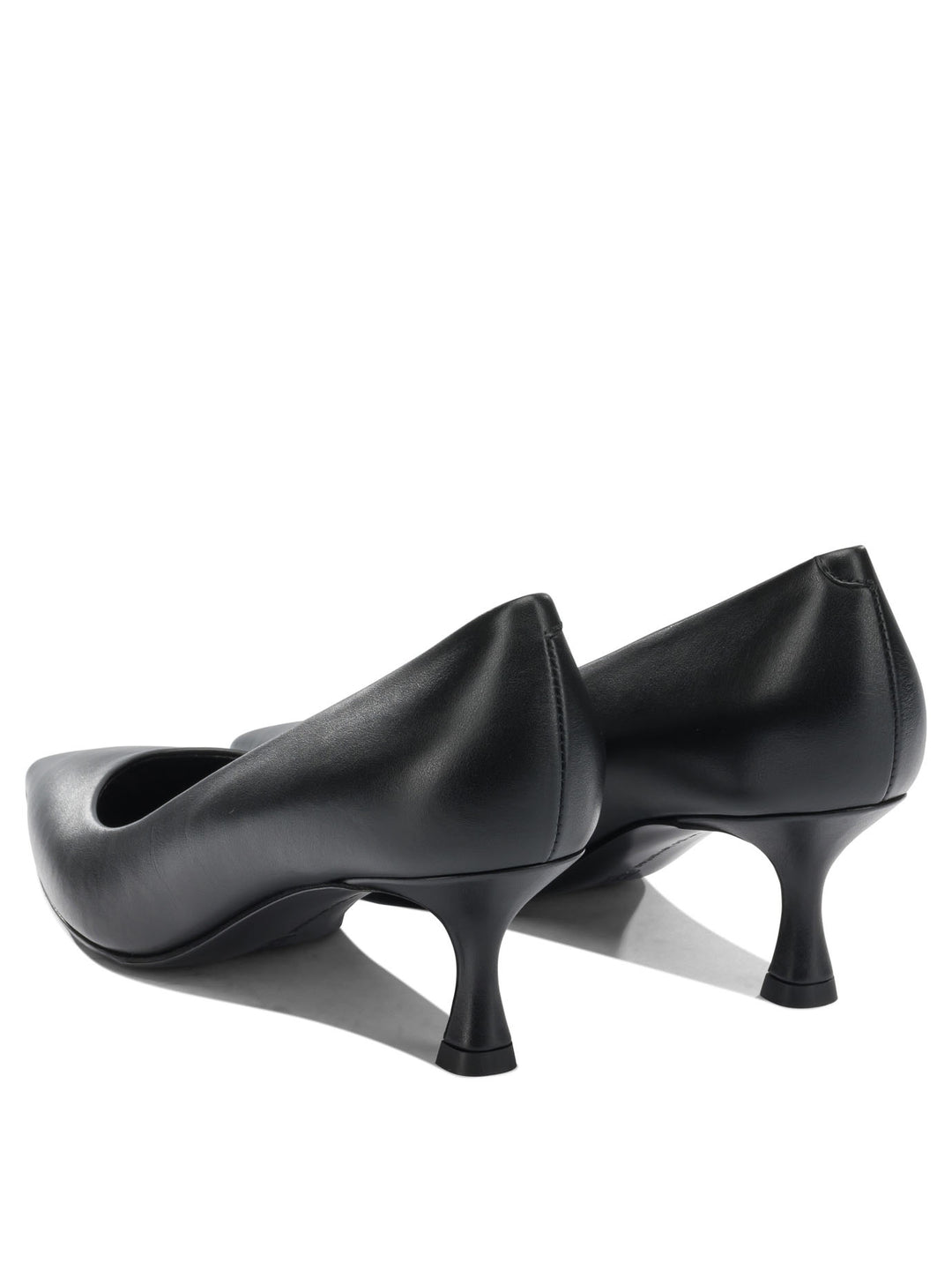 Sergio Levantesi 60mm Leather Pumps Heeled shoes - Black | 3b32093274d856135e8c903a08af1a2d95073950