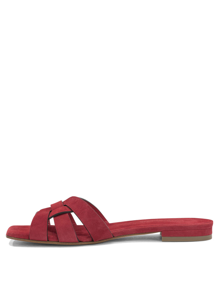 Sergio Levantesi Norma Sandals - Red | 5f6f208070508efaa59a94efa813a9948cfb625f