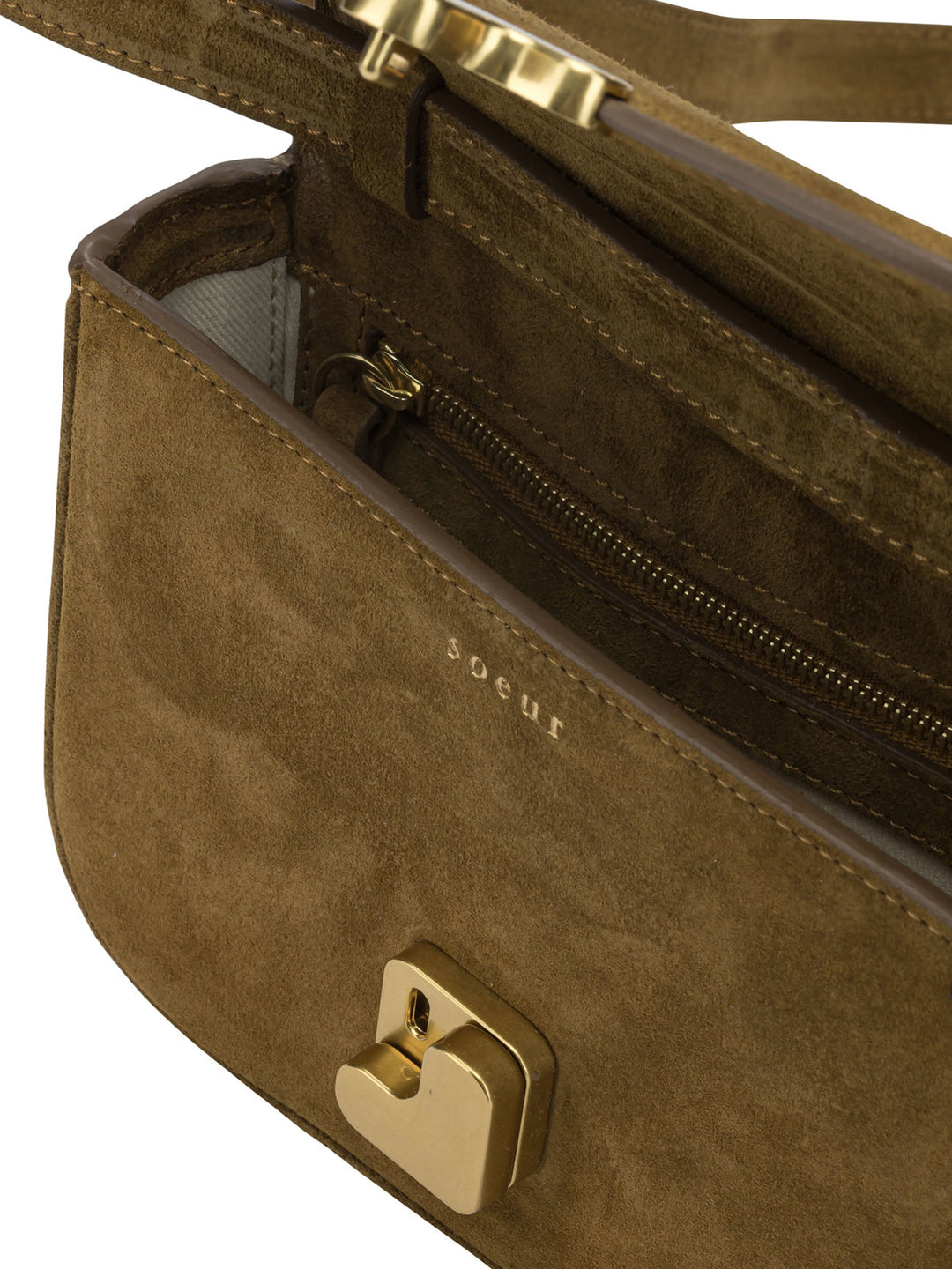 Soeur Bell Crossbody Bags - Brown | a253dd95cec317eec965f2b2e8d51f0f6977a661