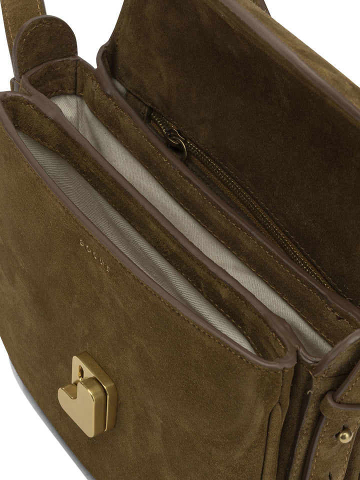 Soeur Bellissima Mini Crossbody Bags - Brown | ff8d918f41c9c51b57ca4a3d0e4fce2fa1d08f1c