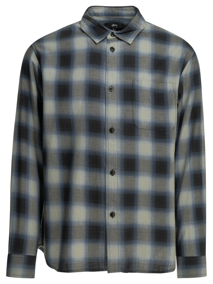 StüSsy  Shirts - Blue | 9da90d9376e0090338a4cc86c49338d852bf7a6a