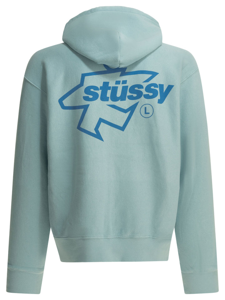 StüSsy  Sweatshirts - Light blue | 462b4fd712fb83014025046b4284933daab7afbb