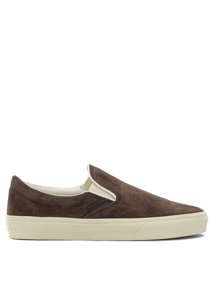 Tom Ford Jude Sneakers & Slip-On - Brown | d3a50a7377345753416ee63611a6584a0a9b2082