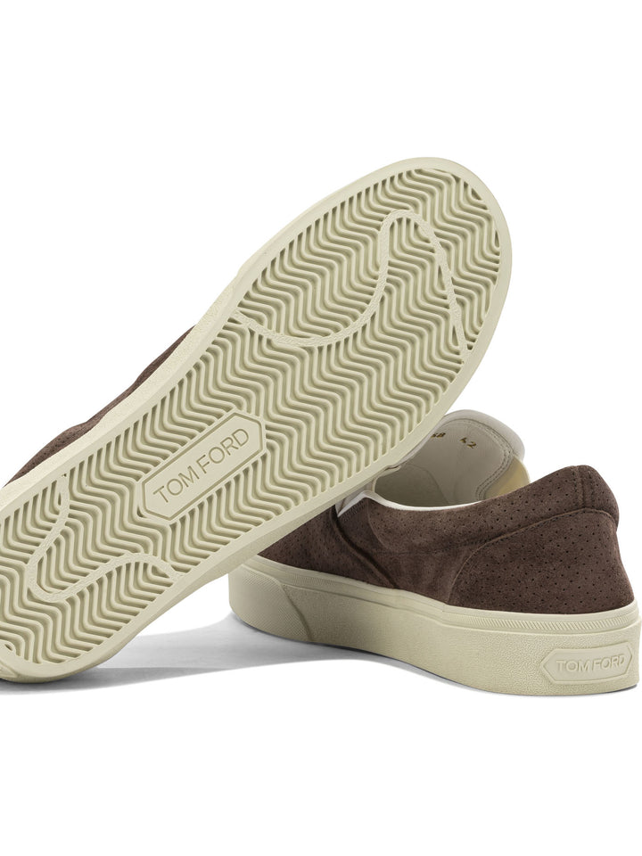 Tom Ford Jude Sneakers & Slip-On - Brown | a57a47996f956dc3857a7487ac68f5410164461a