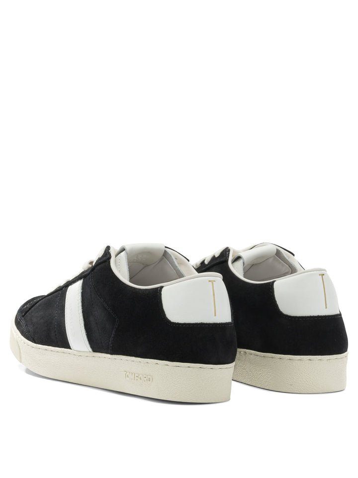 Tom Ford Blake Sneakers & Slip-On - Black | dfbf4ed5cb40f301490b266438609144e45aa7af