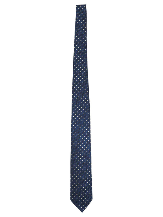 Polka Dot Silk Ties Ties & Bow Ties Blue