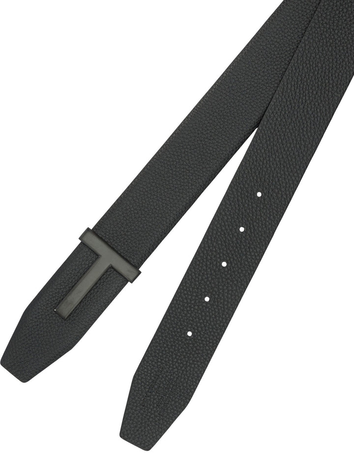 Tom Ford T Icon Belts - Black | f8781533b8cc999b618e8b484b86f1ac61dd5617