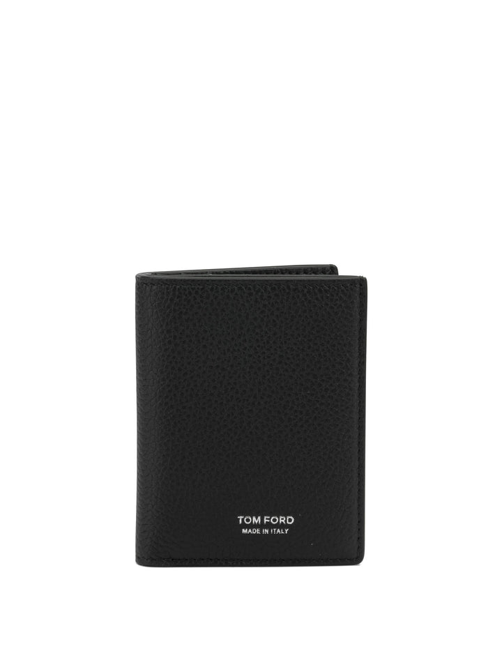Tom Ford Grain Leather Folding Card Holder Wallets & Card holders - Black | 121415258c1a4809ecb9921d889d6ee4cd7759e8