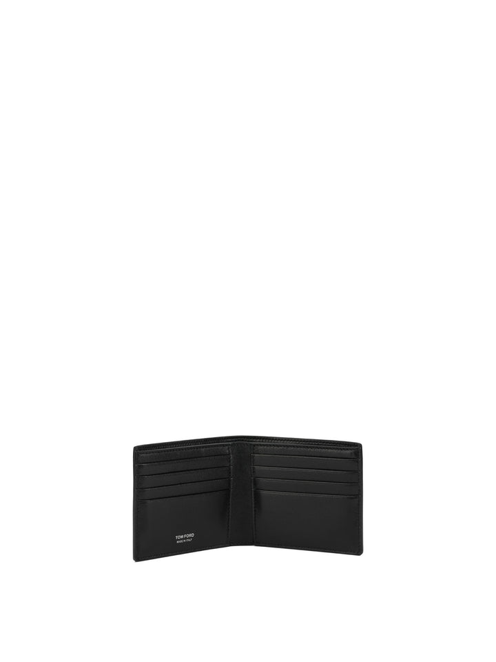 Tom Ford Crocodile Print Leather Wallet Wallets & Card holders - Black | b4a955dbd2997bf3157d0af15446ff8c142d2b01