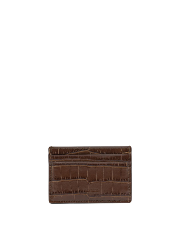 Tom Ford Exotic Line Wallets & Card holders - Brown | 5c6ff65df193603e0a23aca92dee127913915427