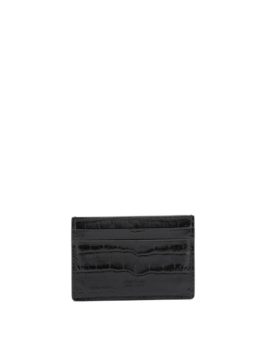 Exotic Line Wallets & Card Holders Black