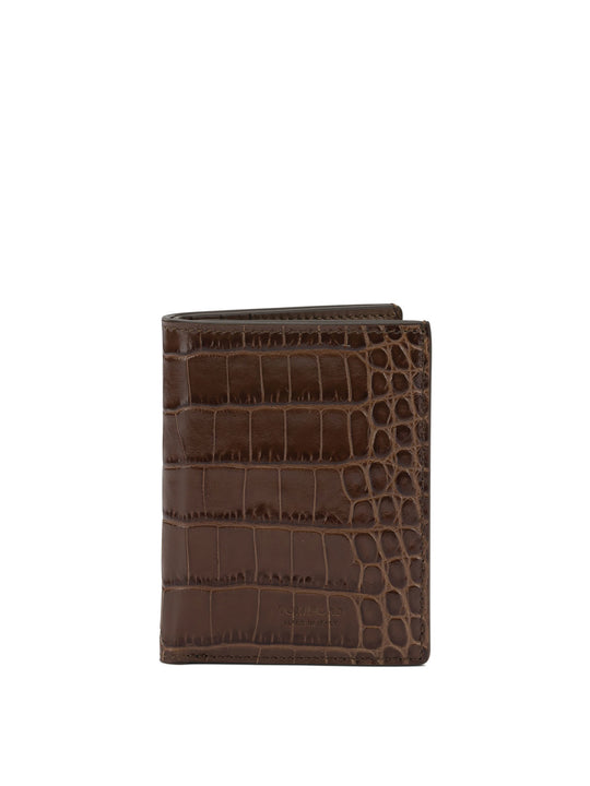 Exotic Line Wallets & Card Holders Brown