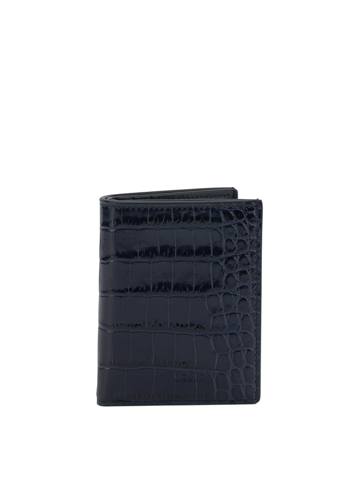 Tom Ford Exotic Line Wallets & Card holders - Blue | 6c43544720d1a641d56db41e431cf69d01151ba2